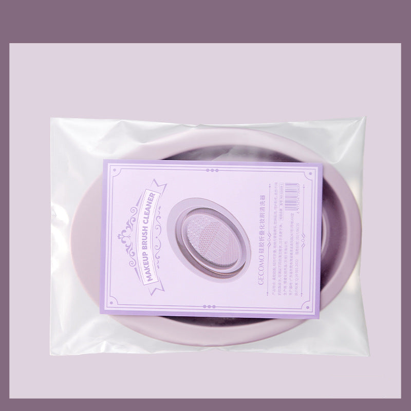 Foldable Brush Cleaner Bowl