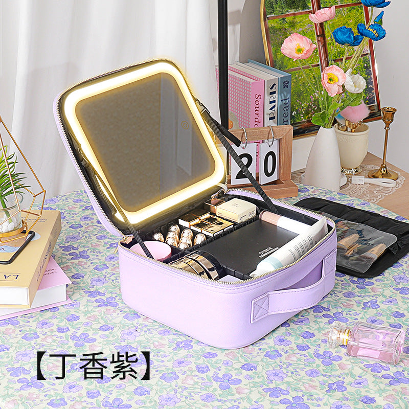 Makeup Bag with LED Light
