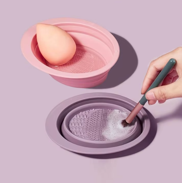Foldable Brush Cleaner Bowl