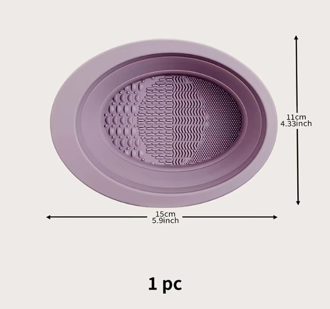 Foldable Brush Cleaner Bowl