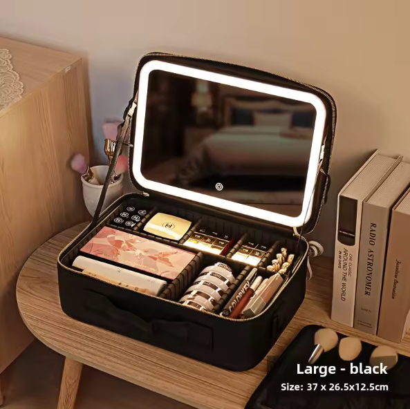 Makeup Bag with LED Light