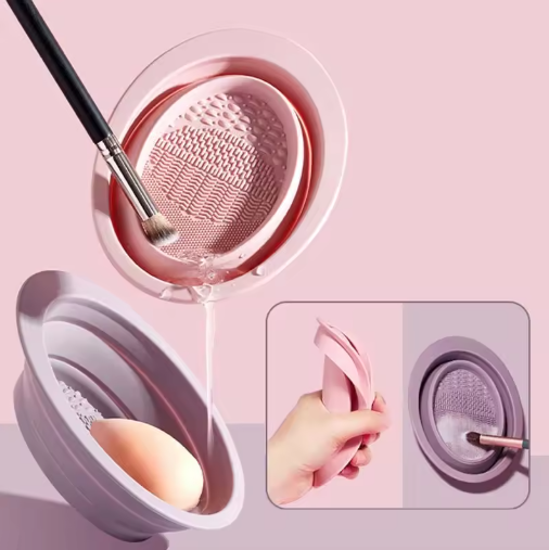 Foldable Brush Cleaner Bowl